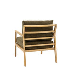 Cortona Retro Armchair | Moss Green