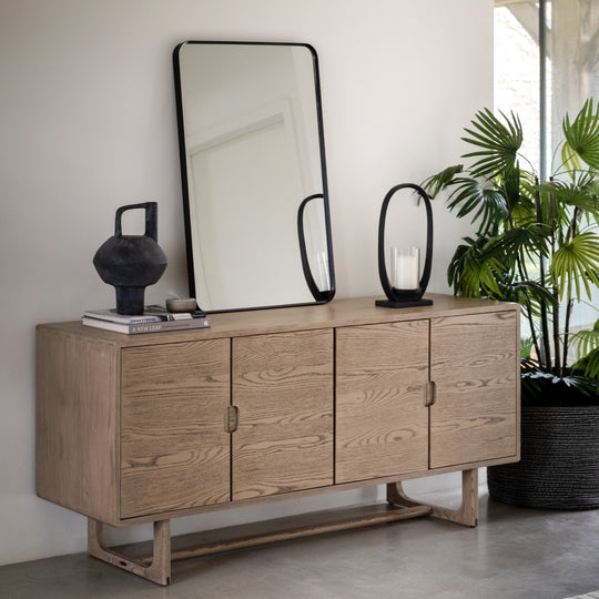 Craft 4 Door Oak Sideboard | Smoked