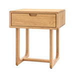 Craft Bedside Table with Drawer | Natural Oak