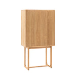 Craft Oak Cocktail Cabinet | Natural