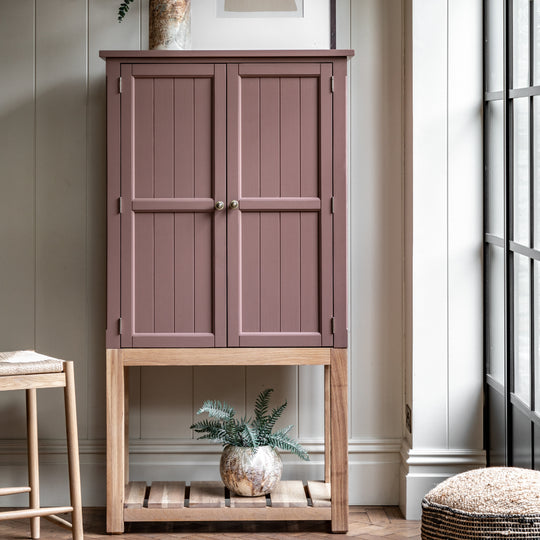 Eton Farmhouse 2 Door Cupboard | Clay