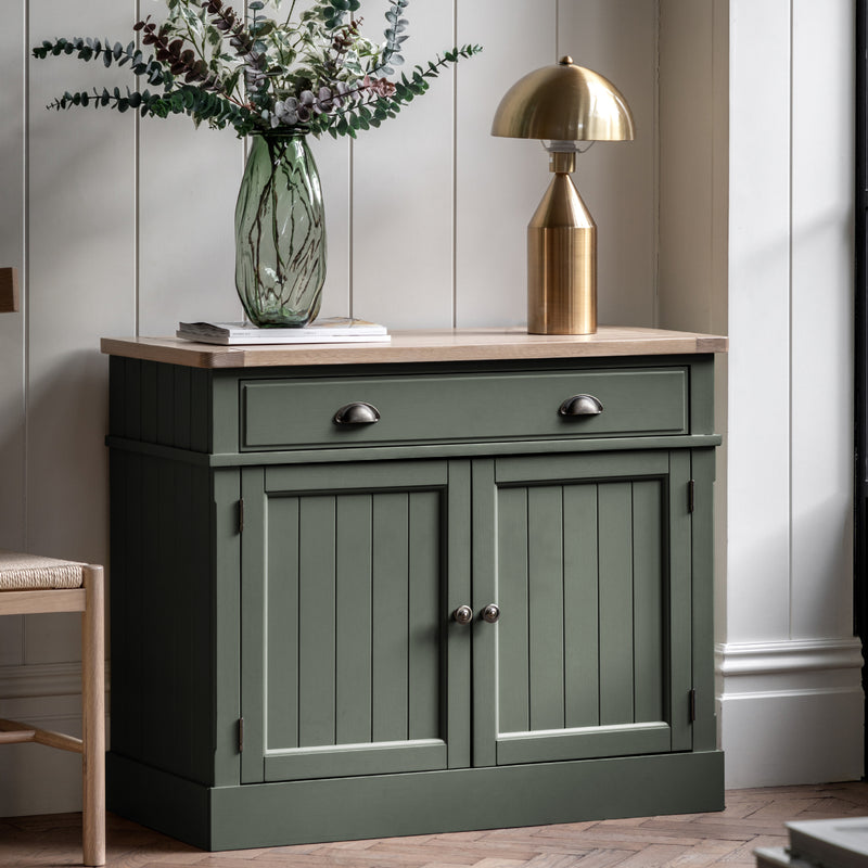 Eton Farmhouse 1 Drawer Sideboard | Moss