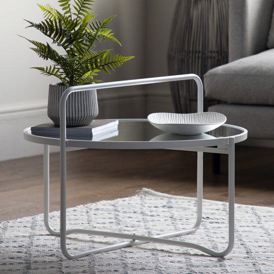 Fawley Handle Coffee Table | White