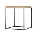 Forden Mid-Century Tray Side Table | Grey/Black