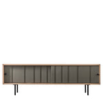 Fuji Japandi 2 Door Media Unit | Grey