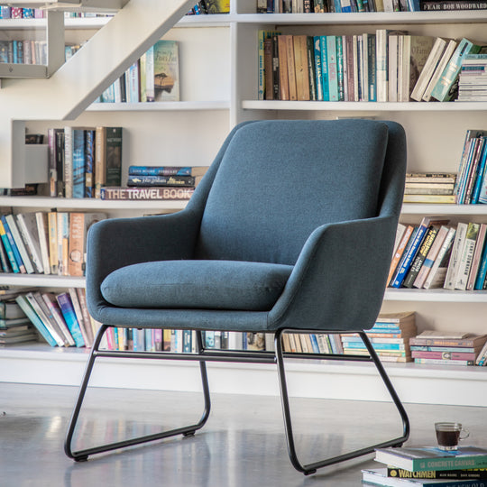 Funton Retro Chair | Midnight