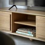 Geo Retro Media Unit | Natural