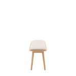 Hatfield Upholstered Bench | Natural Oak