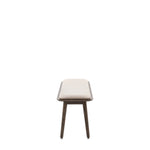 Hatfield Upholstered Bench | Smoked Oak
