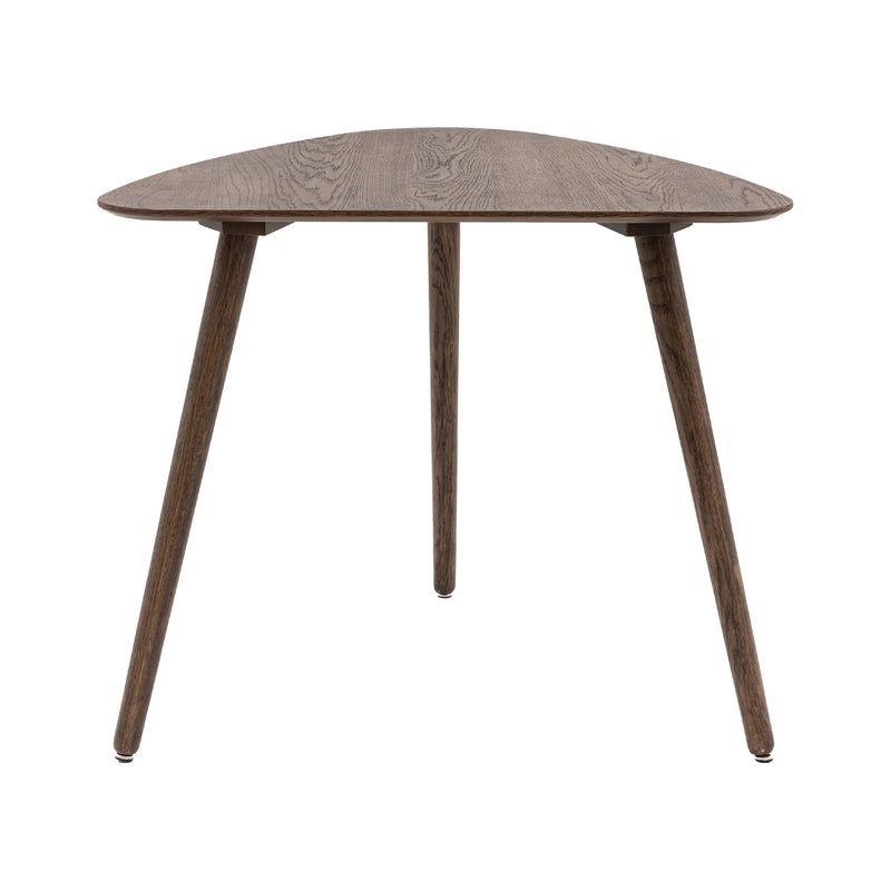 Hatfield Retro Oval Dining Table | Smoked Oak