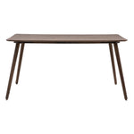 Hatfield Retro Rectangular Dining Table | Smoked Oak