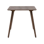 Hatfield Retro Square Dining Table | Smoked Oak