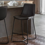 Hawking Bar Stools | Charcoal | Set of 2