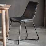 Hawking Dining Chairs | Charcoal Black | Set of 2