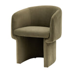 Holm Retro Tub Dining Chair | Moss Green