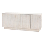 Iowa 4 Door Sideboard | Whitewash Mango Wood