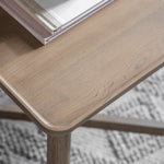 Kingham Rustic Square Side Table | Grey Oak