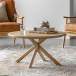 Korsa Sculptural Coffee Table | Natural