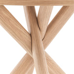 Korsa Sculptural Side Table | Natural