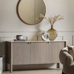 Marmo 3 Door Sideboard | Grey Wash Mango Wood