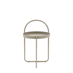 Melbury Handle Side Table | Latte