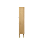 Newbury Bauhaus Display Unit | Grey/Oak