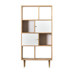 Newbury Bauhaus Display Unit | White/Natural