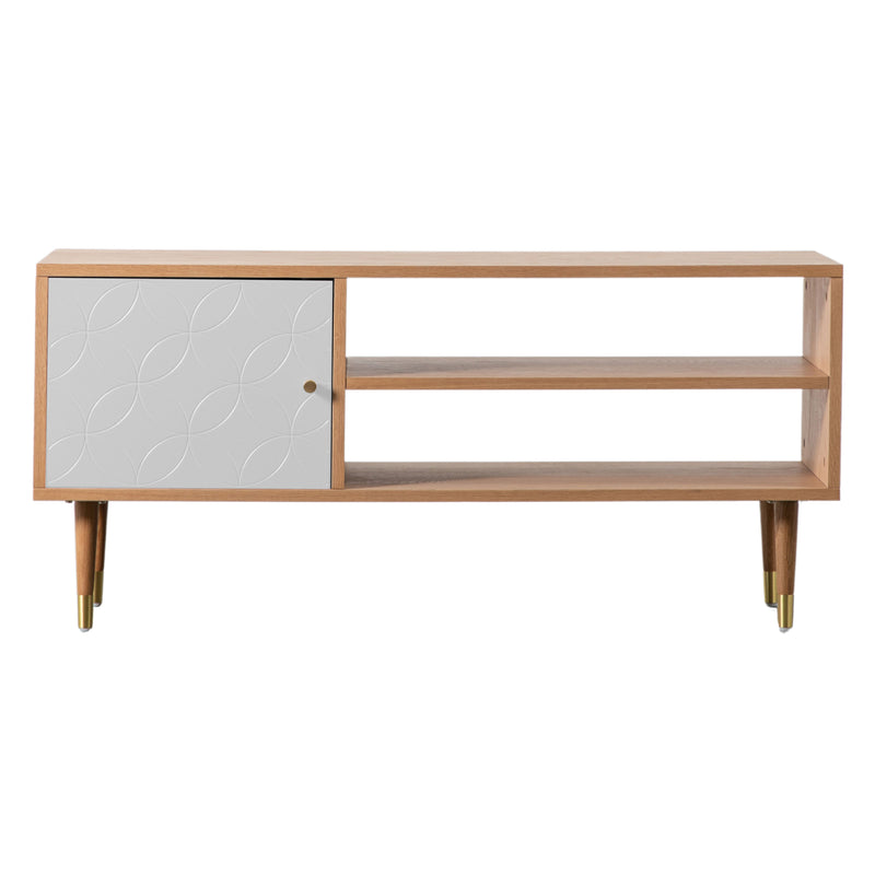 Newbury Bauhaus Media Unit | Natural/White