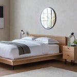 Okayama Japandi Bed Frame | Natural Oak