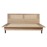 Okayama Japandi Bed Frame | Natural Oak