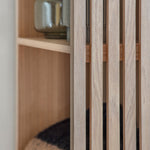 Okayama Japandi Open Wardrobe | Natural Oak