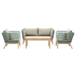 Outdoor Cataldo Lounge Set | Green Acacia