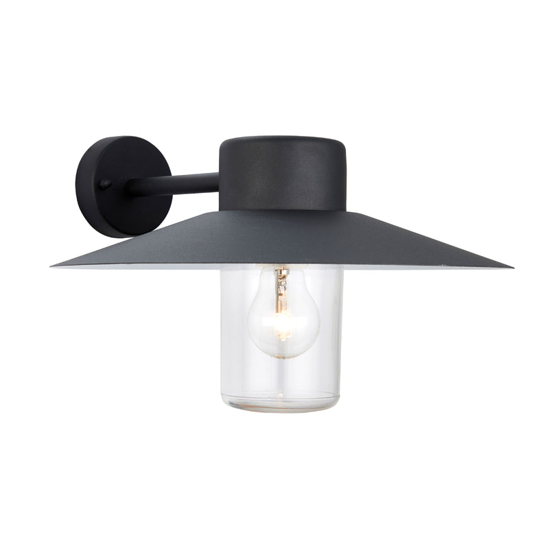 Outdoor Fenwick Wall Light | Black | 22cm