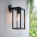 Outdoor Hamden Wall Light | Black | 35cm