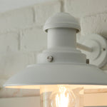 Outdoor Hereford Wall Light | Stone White | 27cm