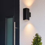 Outdoor Milton Wall Light | Black | 19cm