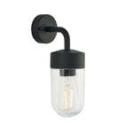 Outdoor North Wall Light | Matt Black | 30cm