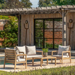 Outdoor Paros Lounge Set | Natural
