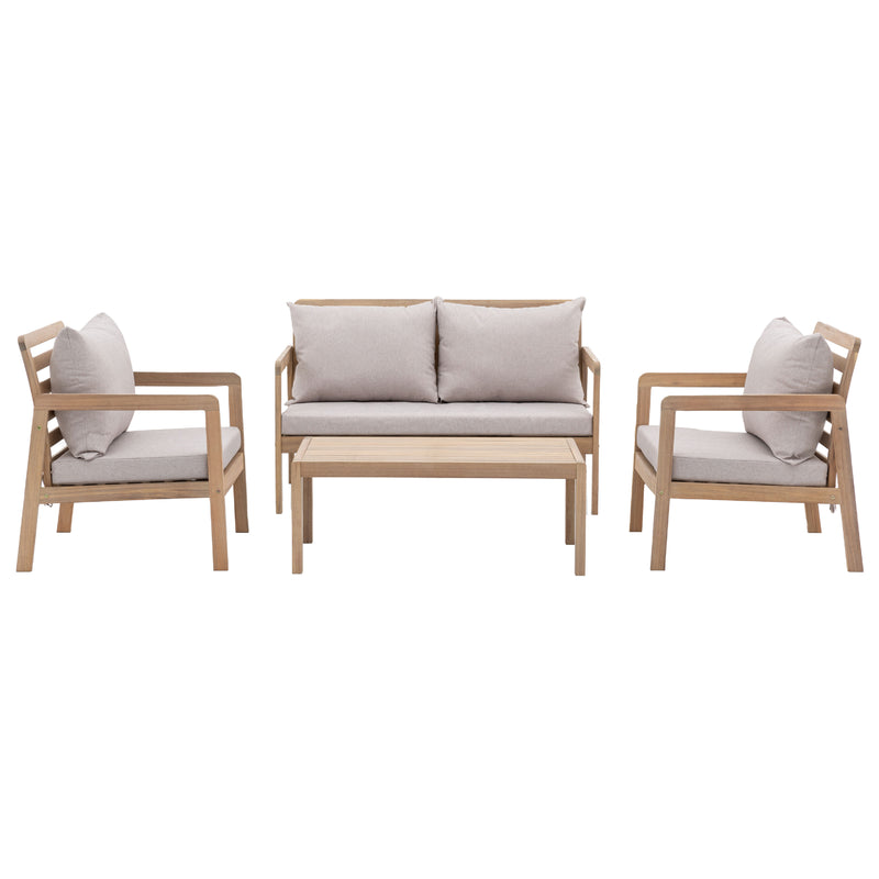 Outdoor Paros Lounge Set | Natural