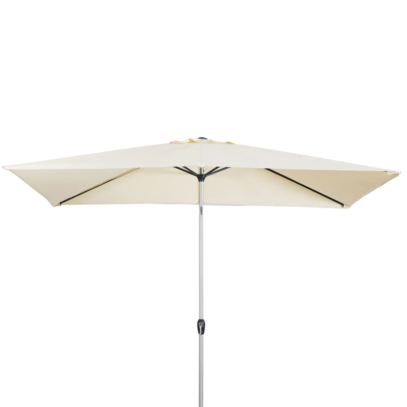 Outdoor Vazzano Parasol | Cream | 3m