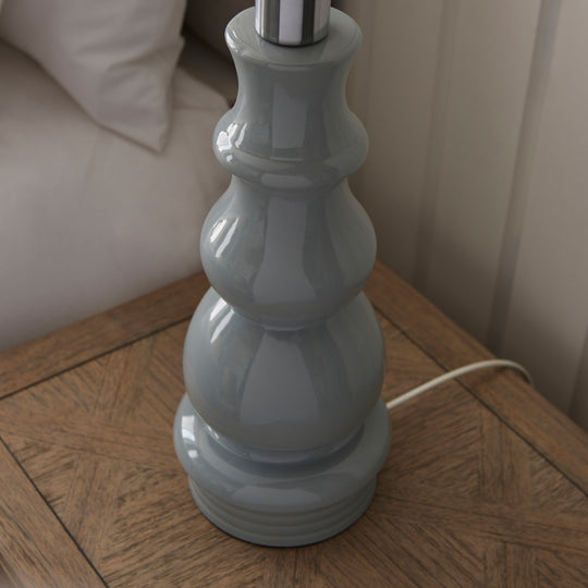 Provence Spindle Table Lamp | Blue