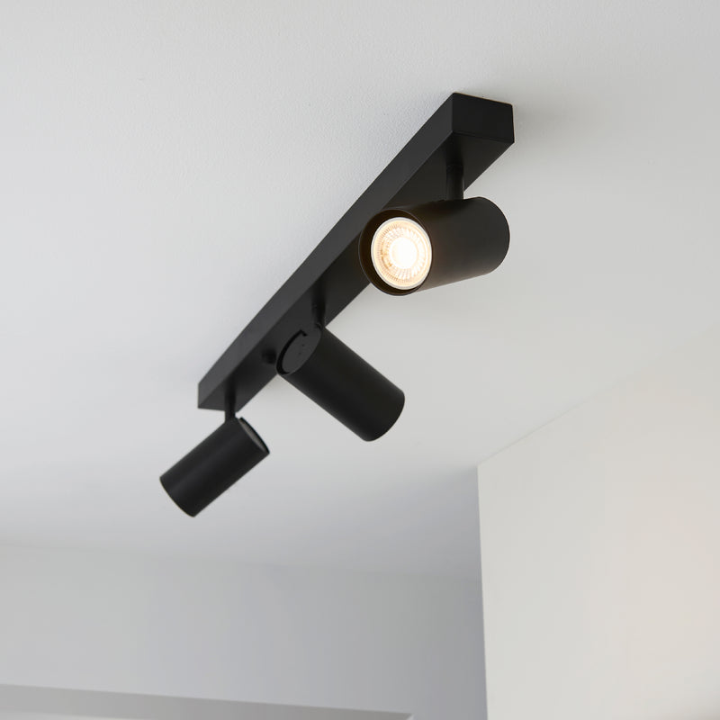Rez Spotlight Ceiling Light | Black | Small