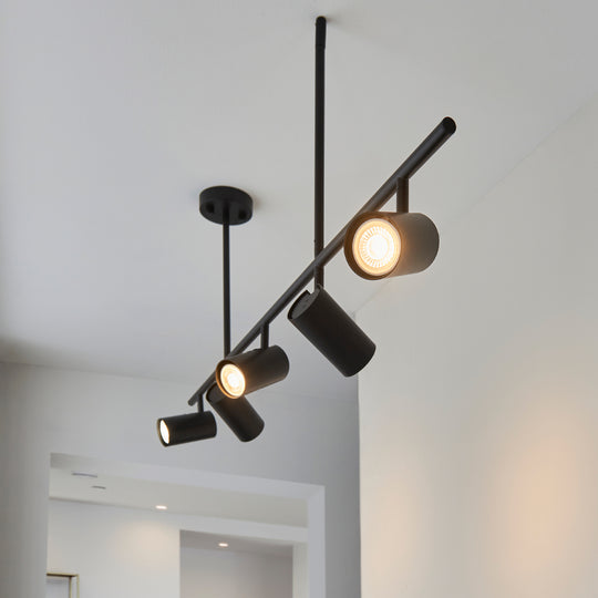 Rez Spotlight Ceiling Light | Black | Large