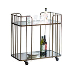 Verna Art Deco Drinks Trolley | Bronze