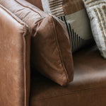 Wigmore Leather Sofa | Warm Brown