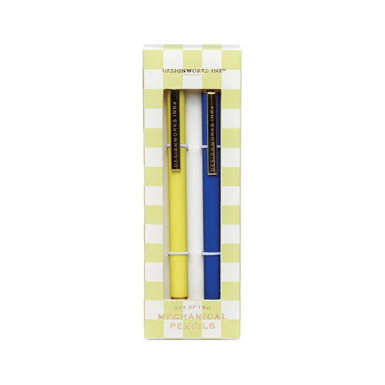 Mechanical Pencils | Cobalt & Citron | Set of 2