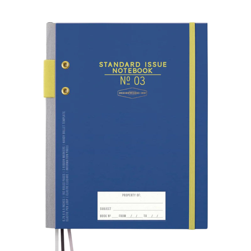 Standard Issue Planner Notebook | Cobalt & Citron