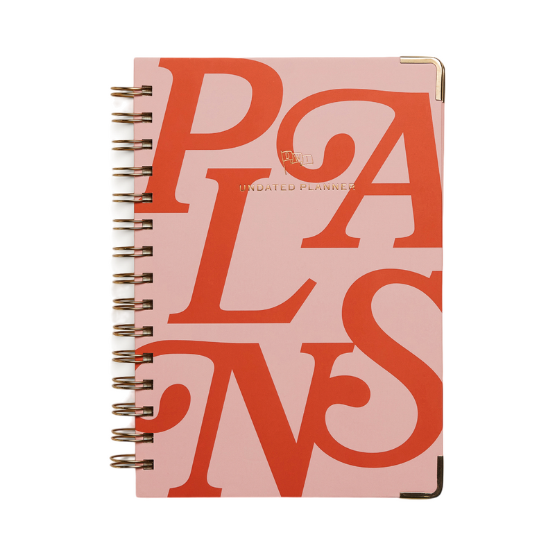 Undated Perpetual Planner | Plans