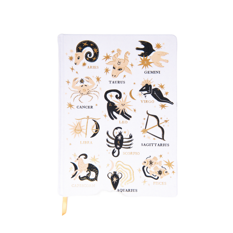 Zodiac Bookcloth Journal | Jumbo