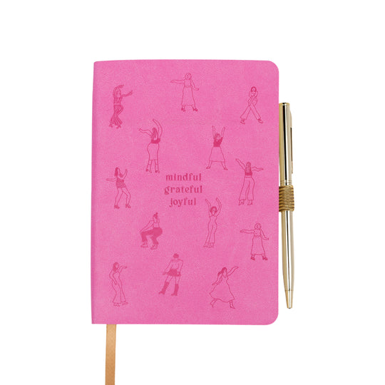 Gratitude Journal with Pen | Dancing Ladies